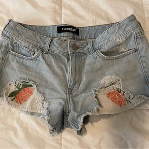 Express Jean Shorts